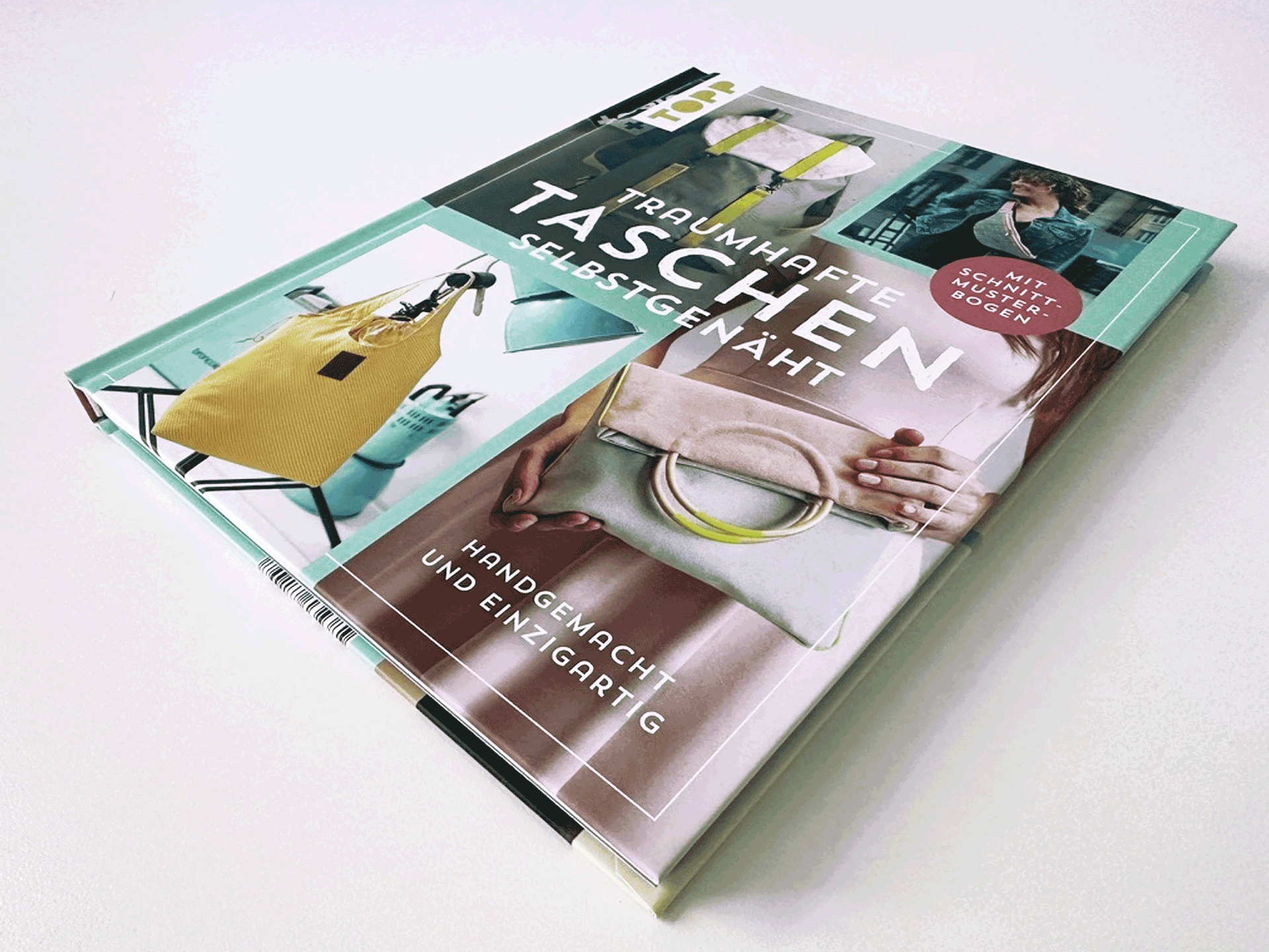 Buchtipp & Verlosung: Traumhafte Taschen selbstgenäht – DIY-Nähbuch mit Schritt-für-Schritt-Anleitungen für Clutch, Shopper, Rucksack & mehr