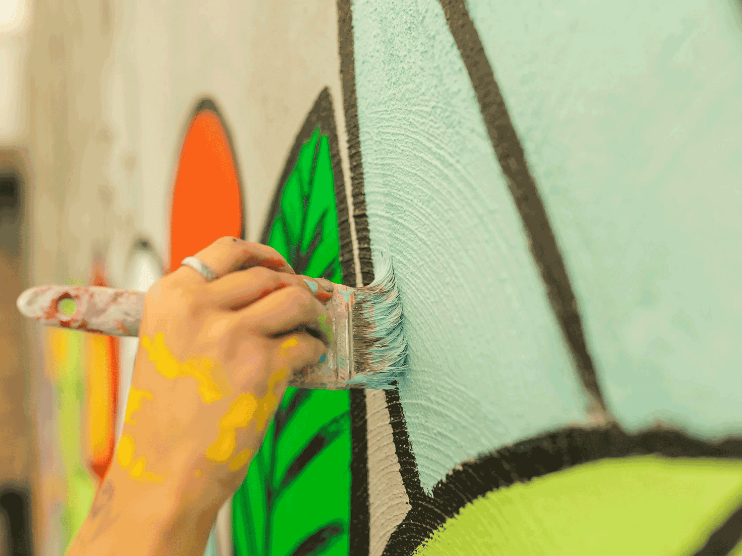 Deine neue supercraft â Wandmalerei selber machen, kreative Techniken fĂŒr AnfĂ€nger und Profis, DIY Ideen fĂŒr individuelle Raumgestaltung