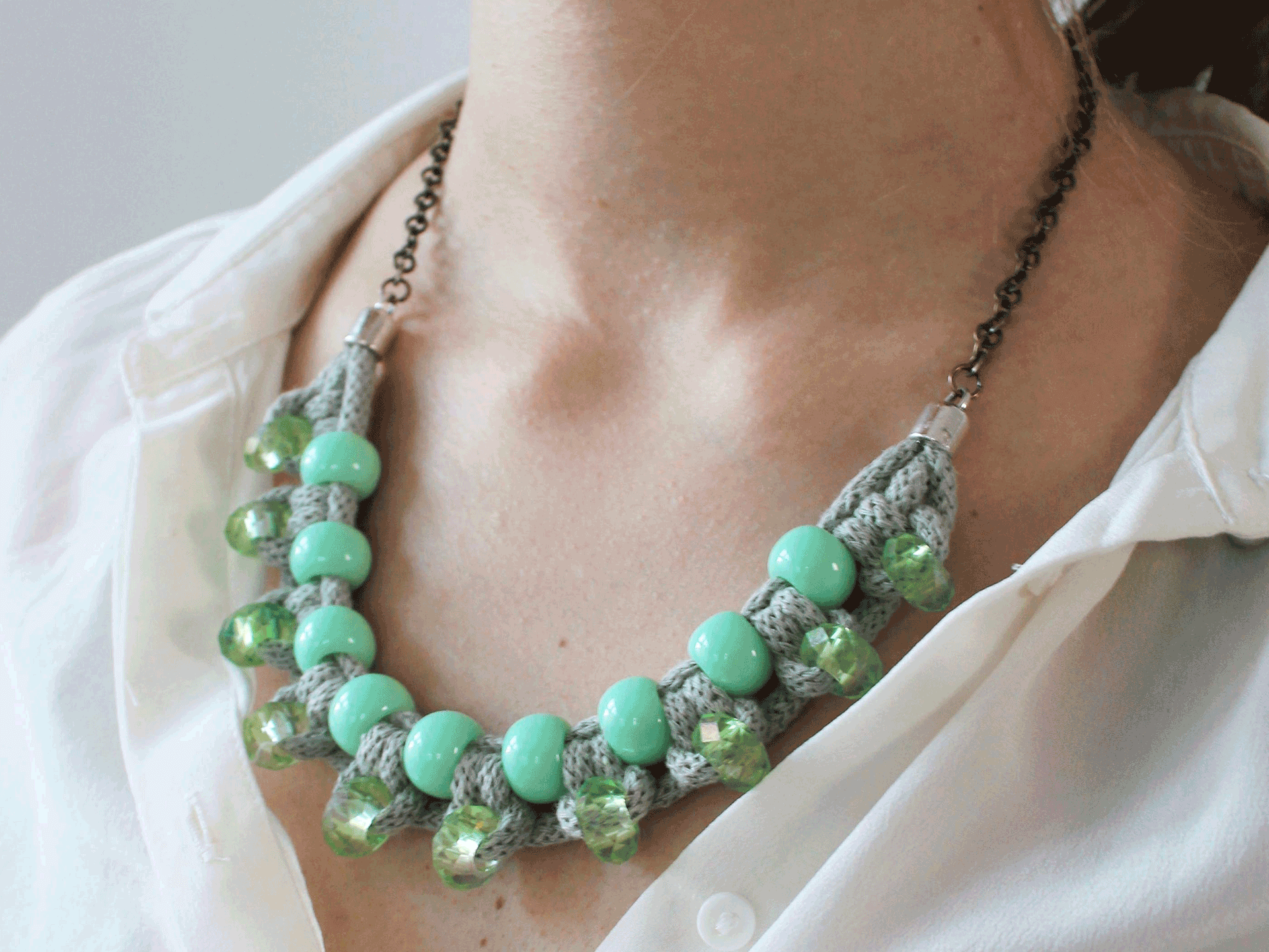 DIY-Anleitung: Statement-Kette selbermachen