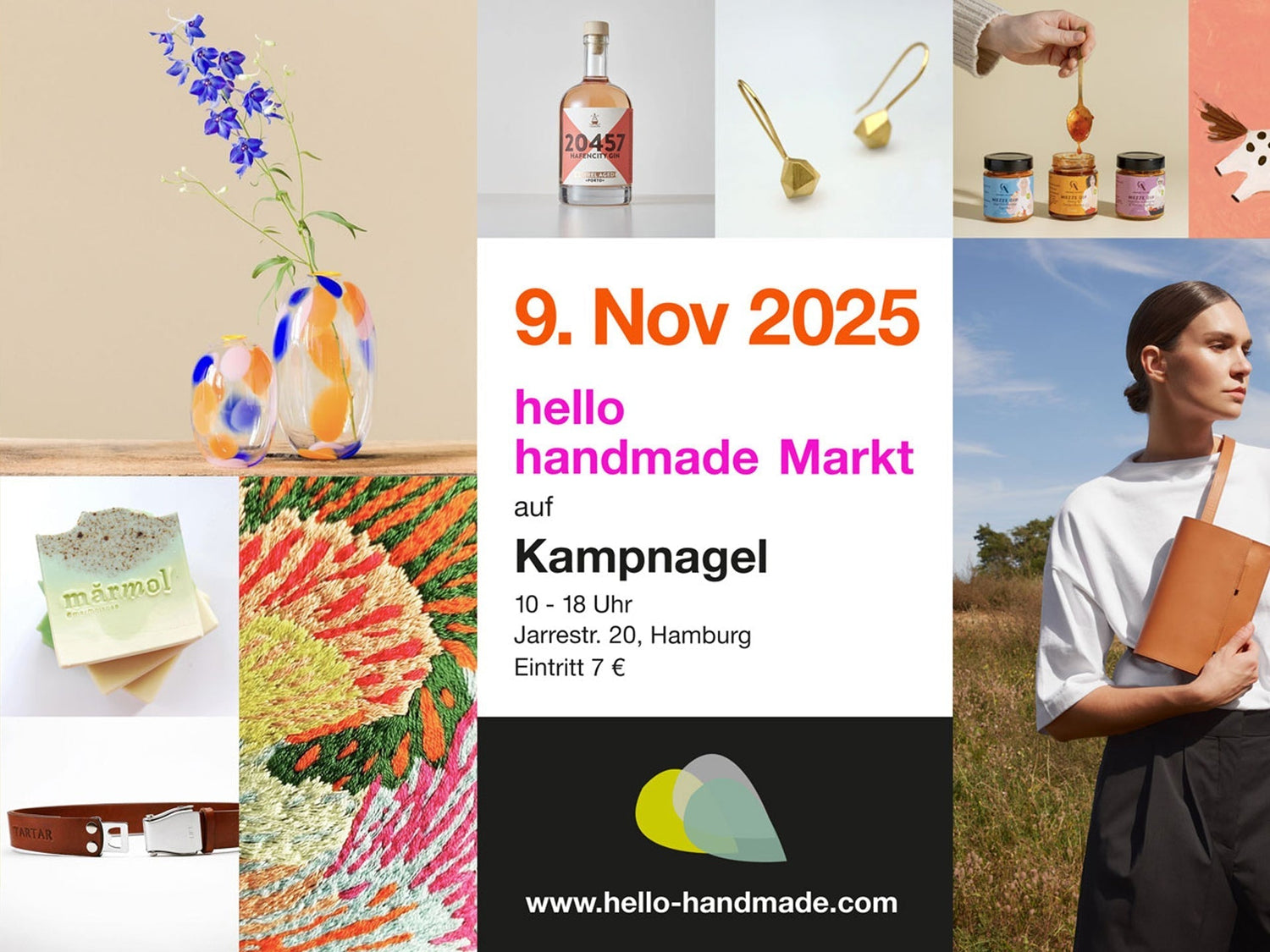 Eine Einladung: hello handmade Markt 2025