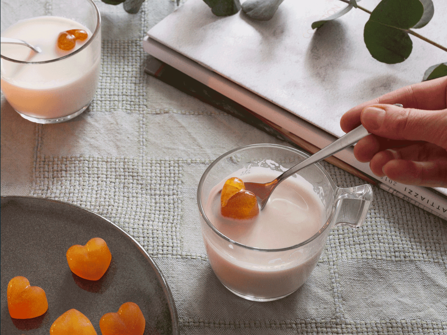Rezept: Karamellherzen, selbermachen, Geschenk, Kaffee, Tee, Winterzeit, Süßschnäbel